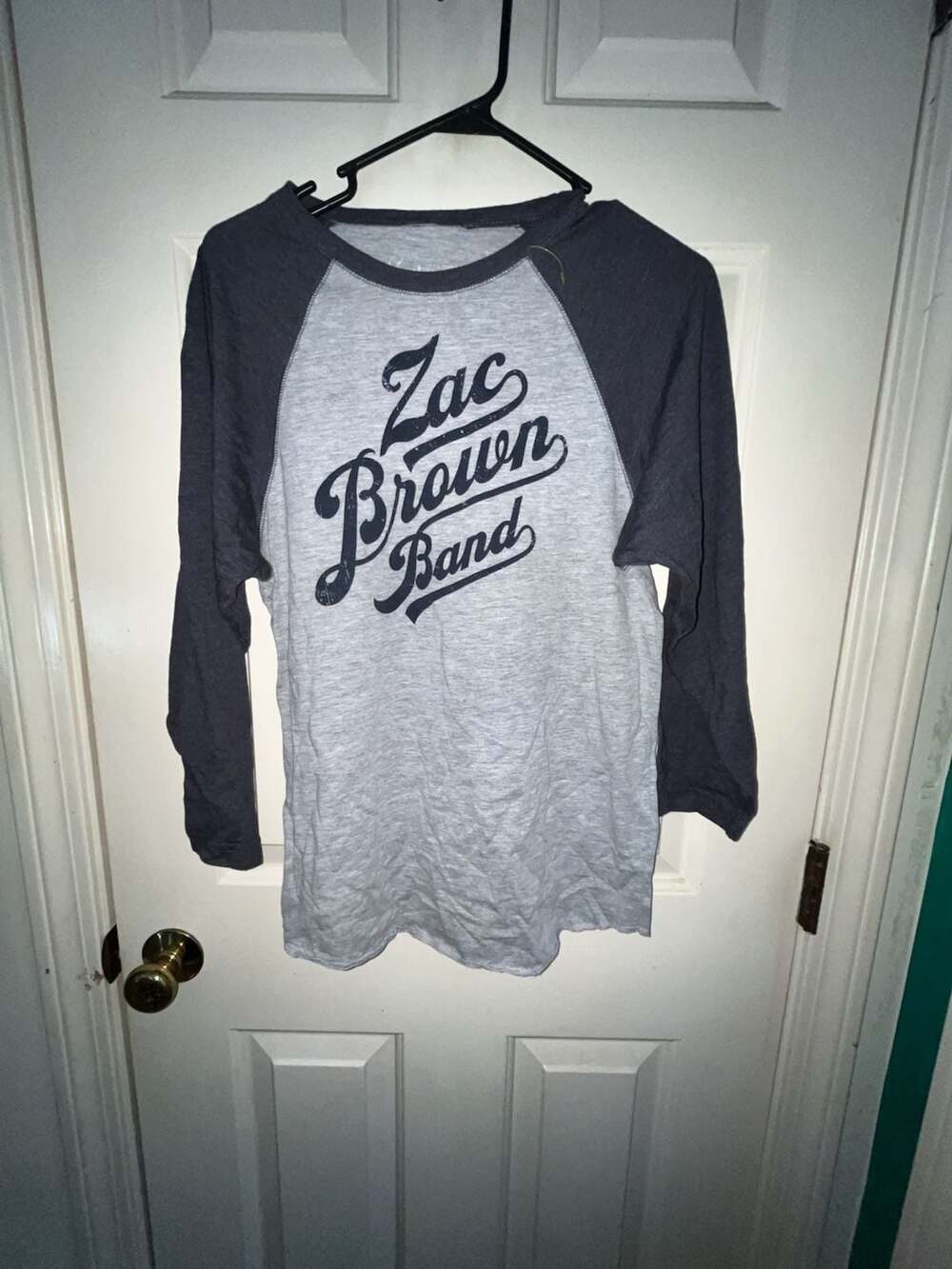 Zac Brown Band Southern Ground Fenway Park 2015 Baseball Tee Size Small